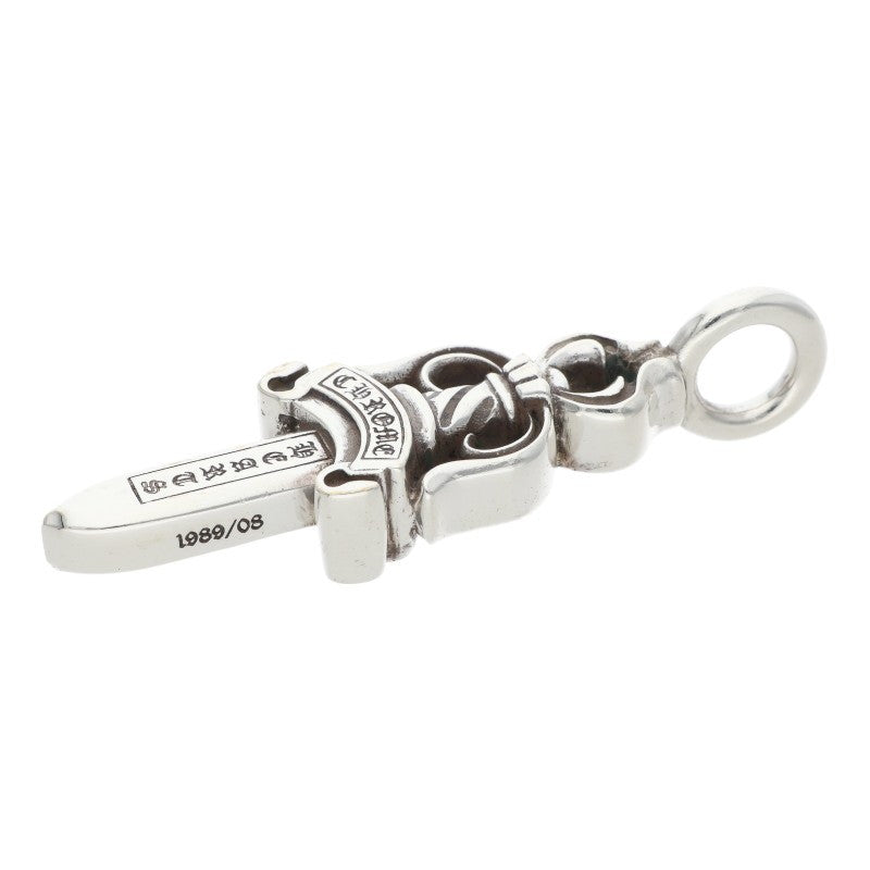 Chrome Hearts Double Dagger Pendant Silver
