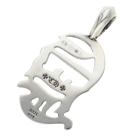Chrome Hearts Vertical Logo Silver Pendant Size ONE SIZE