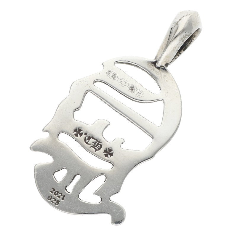 Chrome Hearts Vertical Logo Silver Pendant Size ONE SIZE