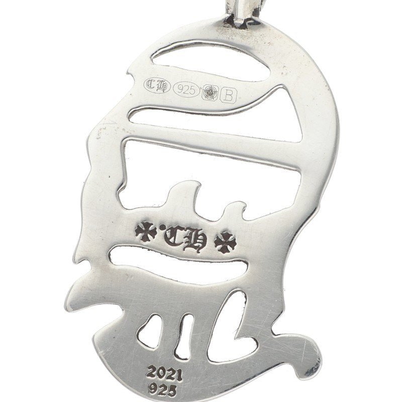 Chrome Hearts Vertical Logo Silver Pendant Size ONE SIZE