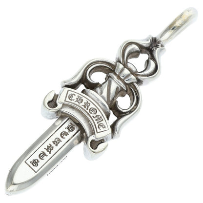 Chrome Hearts Double Dagger 925 Silver Pendant Size ONE SIZE