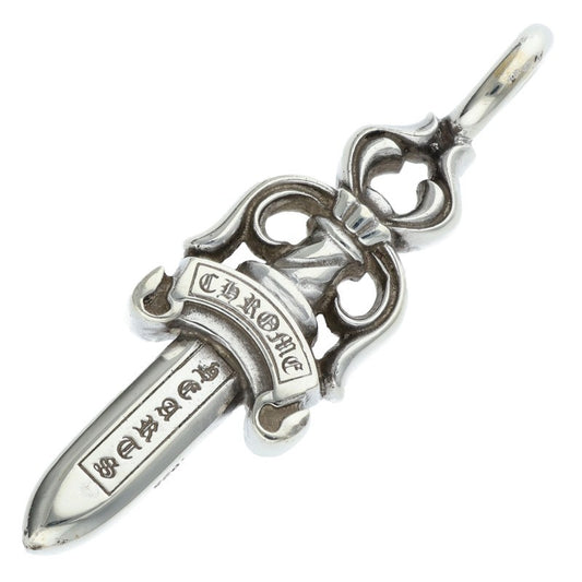 Chrome Hearts Double Dagger 925 Silver Pendant Size ONE SIZE