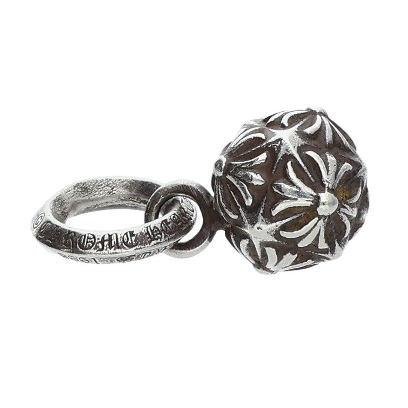 Chrome Hearts Pyramid Plus Ball Silver Pendant
