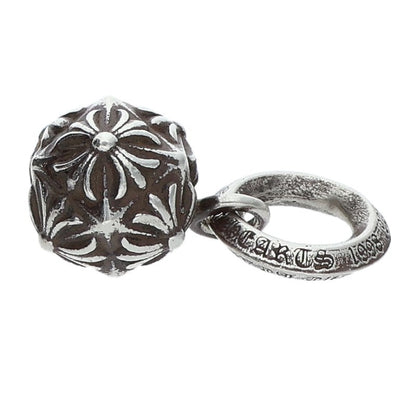 Chrome Hearts Pyramid Plus Ball Silver Pendant