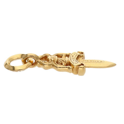 Chrome Hearts 22K #5 Dagger Charm Necklace Size ONE SIZE