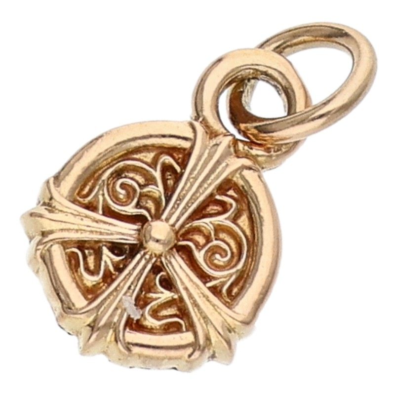 Chrome Hearts 22K Peace Sign Charm Necklace Size ONE SIZE