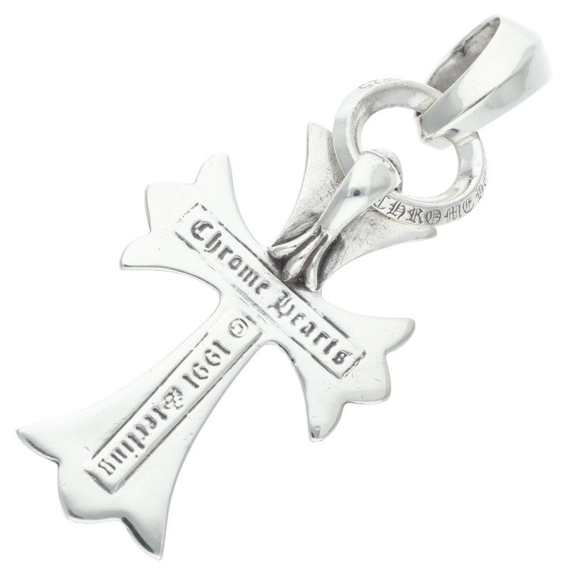 Chrome Hearts Small CH Cross W Pendant Silver