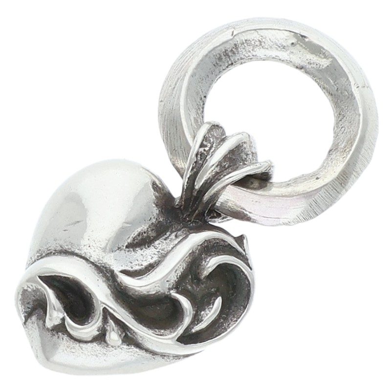 Chrome Hearts Heart Charm Silver Size ONE SIZE