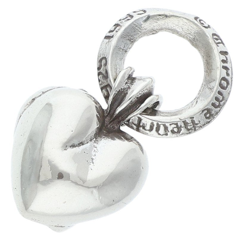 Chrome Hearts Heart Charm Silver Size ONE SIZE