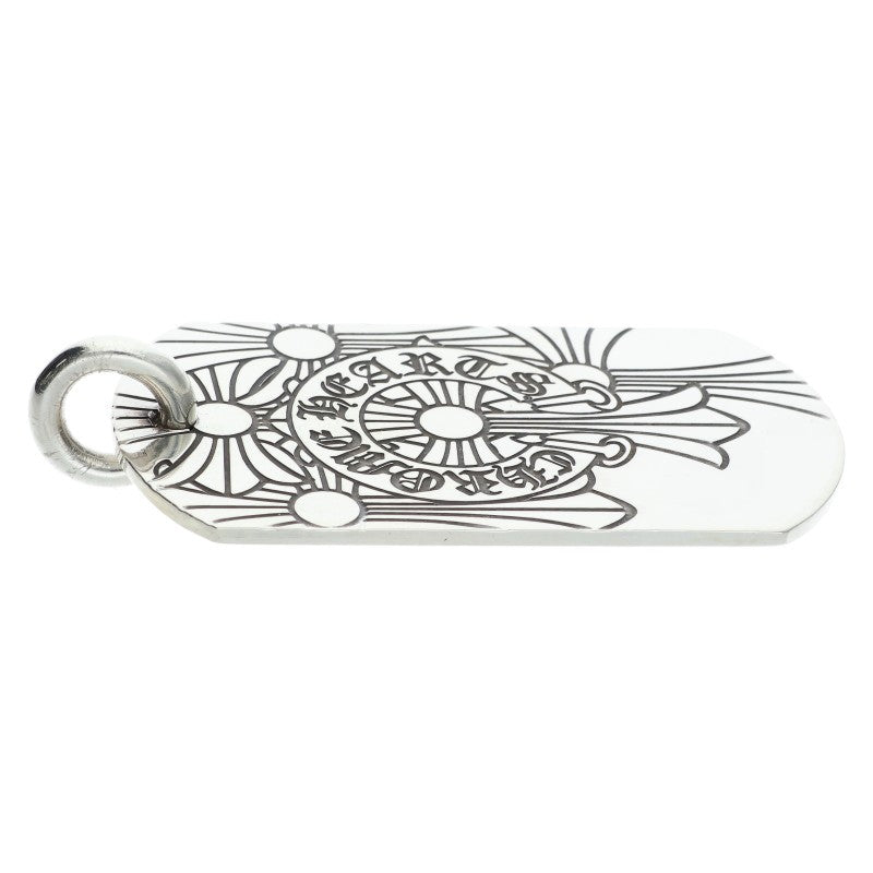 Chrome Hearts God Bless Large Dog Tag Pendant Size ONE SIZE