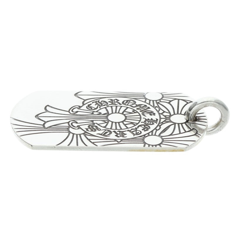 Chrome Hearts God Bless Large Dog Tag Pendant Size ONE SIZE