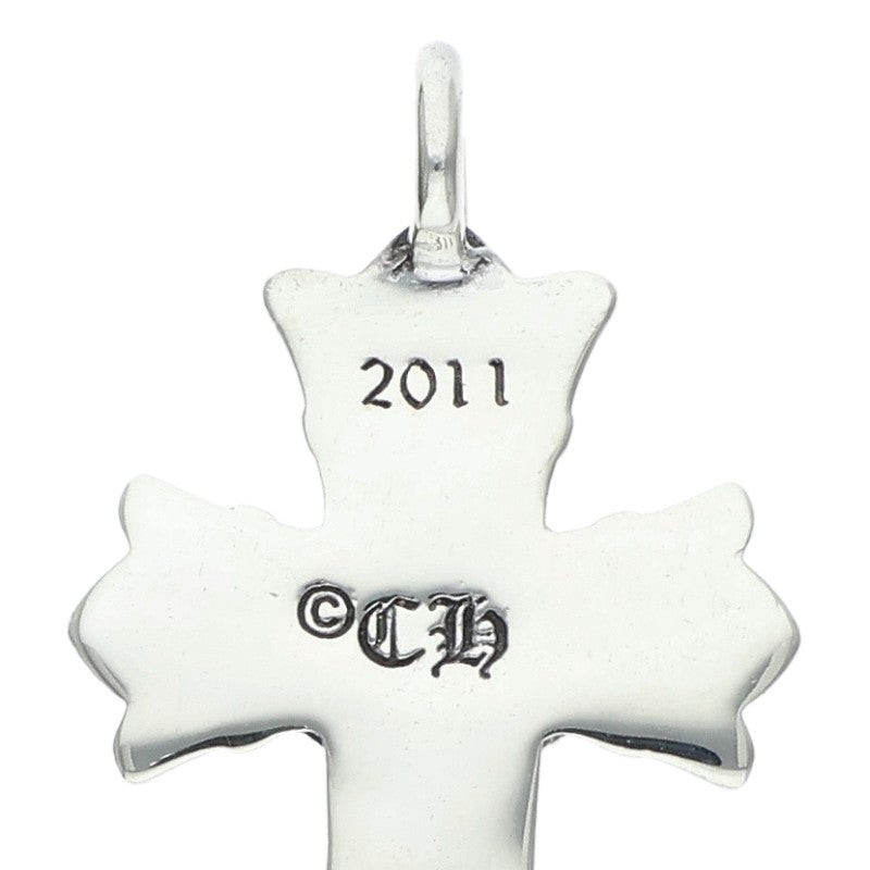 Chrome Hearts Double CH Cross Silver Charm Size ONE SIZE