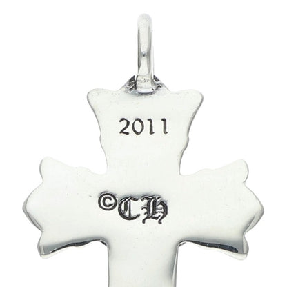 Chrome Hearts Double CH Cross Silver Charm Size ONE SIZE