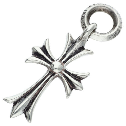 Chrome Hearts Tiny CH Cross Silver Charm Size ONE SIZE