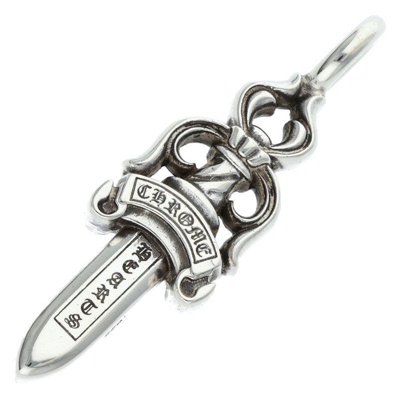 Chrome Hearts Double Dagger 925 Silver Pendant Size ONE SIZE