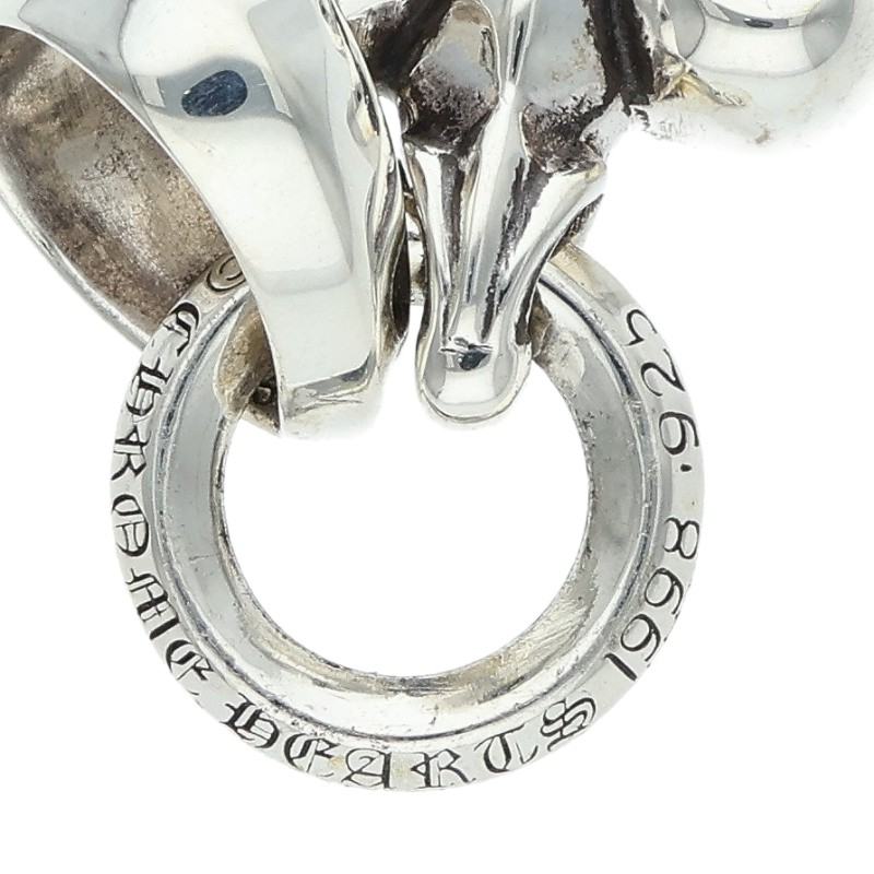 Chrome Hearts BS Fleur w Bale Silver Pendant Size ONE SIZE