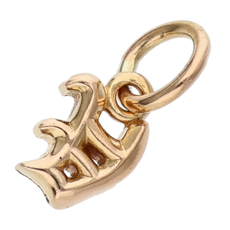 Chrome Hearts 22K Stack Alphabet Initial Charm Size ONE SIZE
