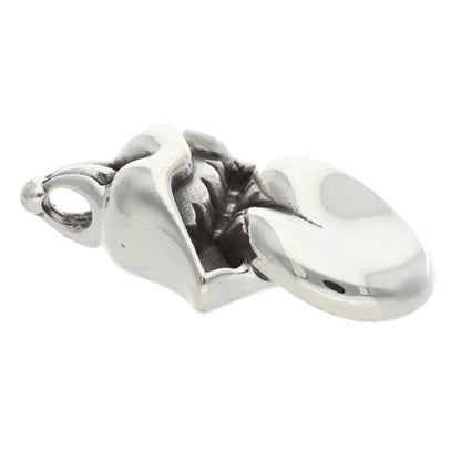Chrome Hearts Lips Tongue Necklace Silver Size ONE SIZE