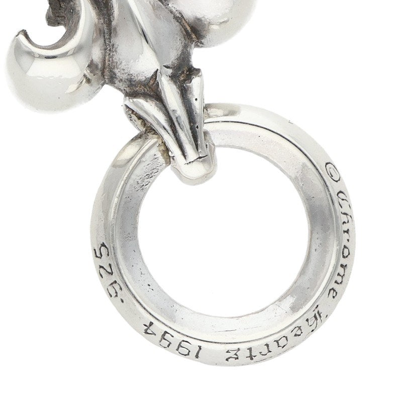 Chrome Hearts BS Fleur Old Pendant Necklace