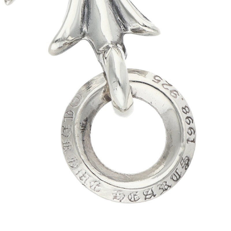Chrome Hearts Tiny CH Cross Necklace Silver