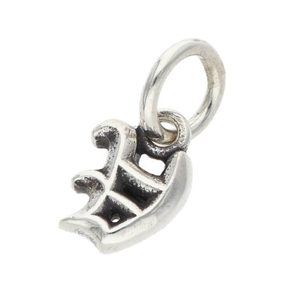 Chrome Hearts Stack Alphabet V Charm Silver