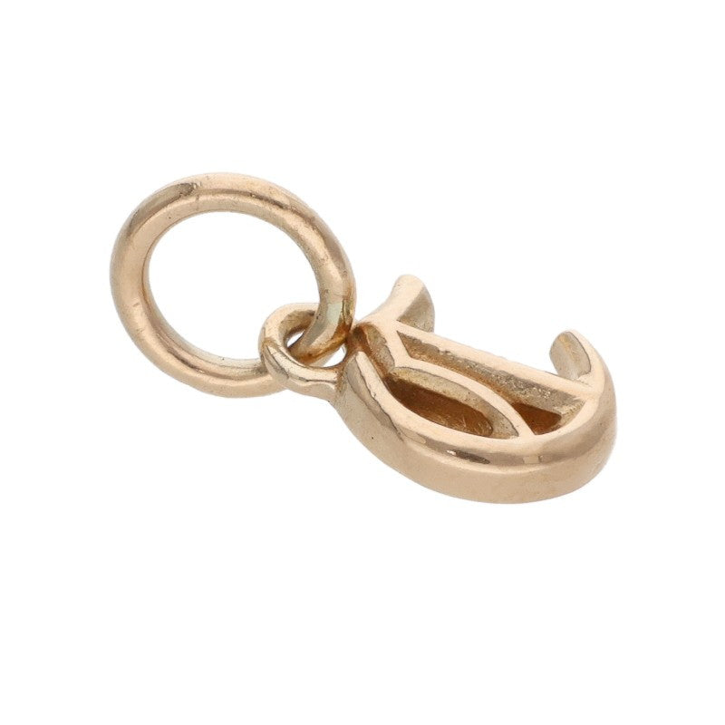 Chrome Hearts 22K Stack Alphabet Initial Charm Size ONE SIZE