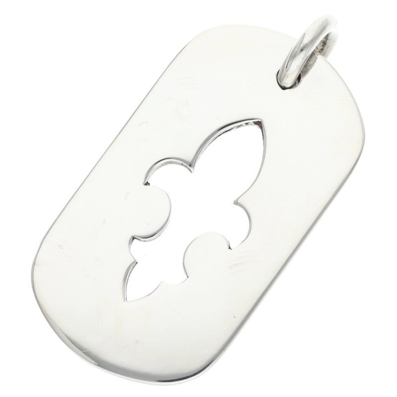 Chrome Hearts Silver Cutout Flare Tag Pendant Size ONE SIZE
