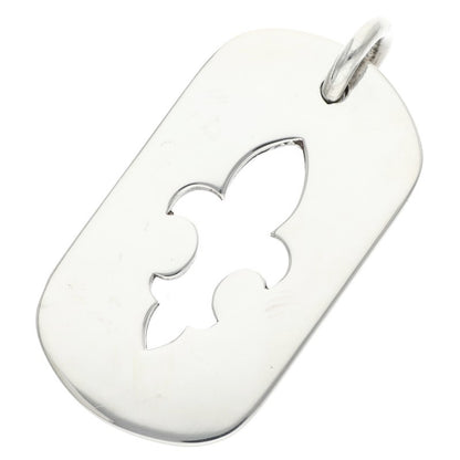Chrome Hearts Silver Cutout Flare Tag Pendant Size ONE SIZE