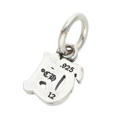 Chrome Hearts Stack Alphabet U Charm Silver