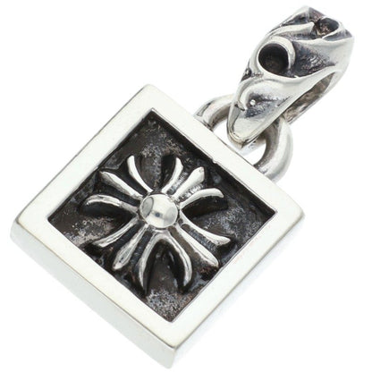 Chrome Hearts Framed CH Plus Charm 925 Silver Size ONE SIZE