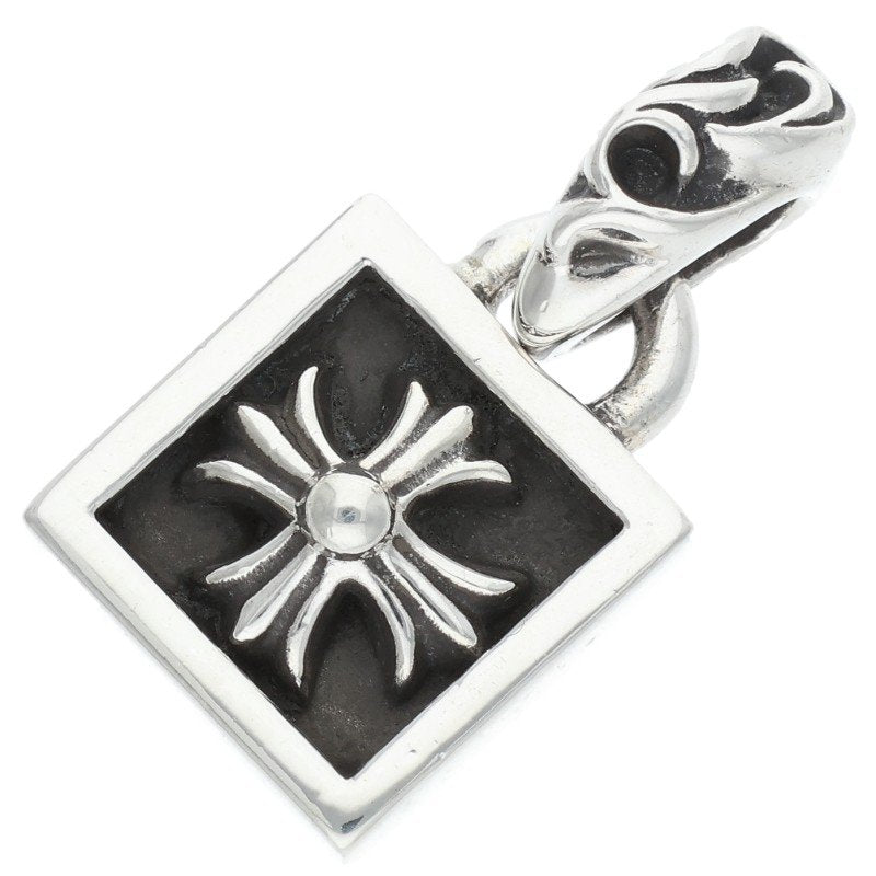 Chrome Hearts Framed CH Plus Charm 925 Silver Size ONE SIZE