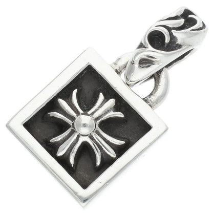 Chrome Hearts Framed CH Plus Charm 925 Silver Size ONE SIZE