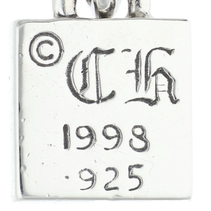 Chrome Hearts Framed CH Plus Charm 925 Silver Size ONE SIZE