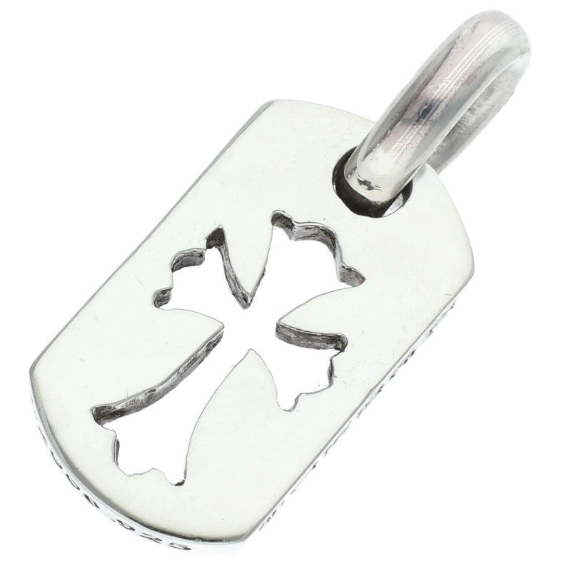 Chrome Hearts Tiny Cutout Cross Dog Tag Charm Size ONE SIZE