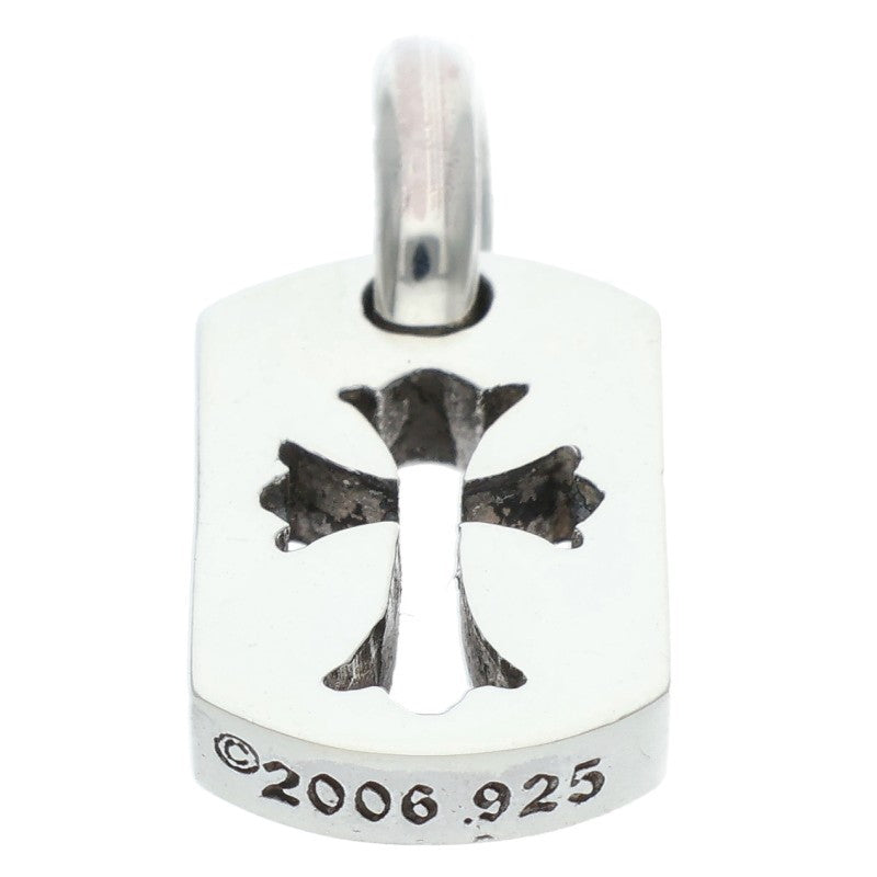 Chrome Hearts Tiny Cutout Cross Dog Tag Charm Size ONE SIZE