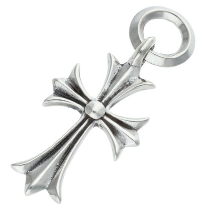 Chrome Hearts TINY CH CROSS Silver Charm Size ONE SIZE