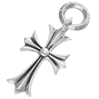 Chrome Hearts TINY CH CROSS Silver Charm Size ONE SIZE