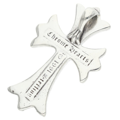 Chrome Hearts Small CH Cross Silver Pendant