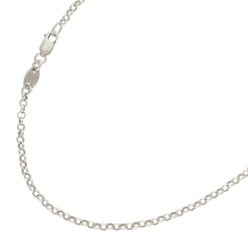Chrome Hearts Silver Roll Chain Necklace Size 20 Inch