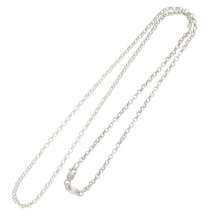 Chrome Hearts Silver Roll Chain Necklace Size 20 Inch