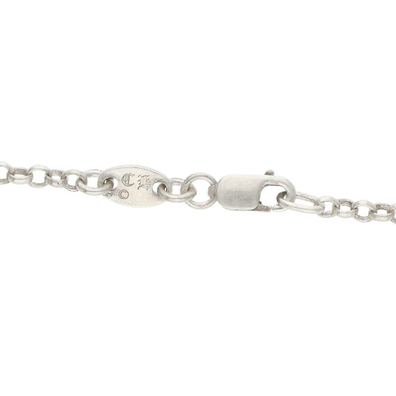 Chrome Hearts Silver Roll Chain Necklace Size 20 Inch