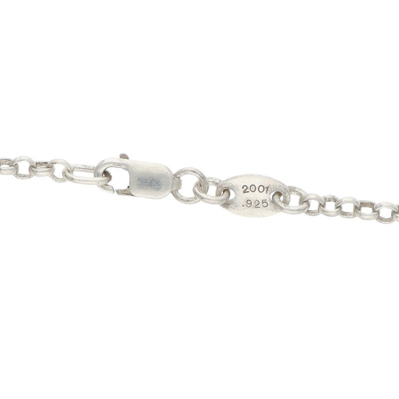 Chrome Hearts Silver Roll Chain Necklace Size 20 Inch