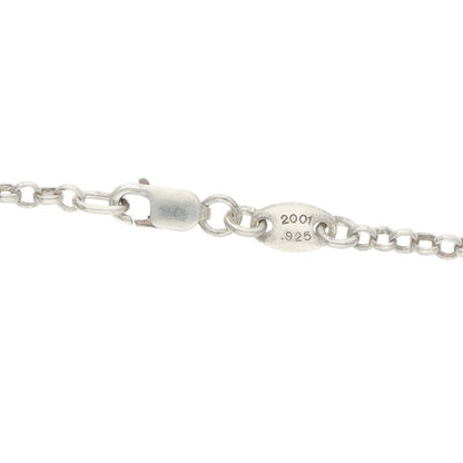Chrome Hearts Silver Roll Chain Necklace Size 20 Inch
