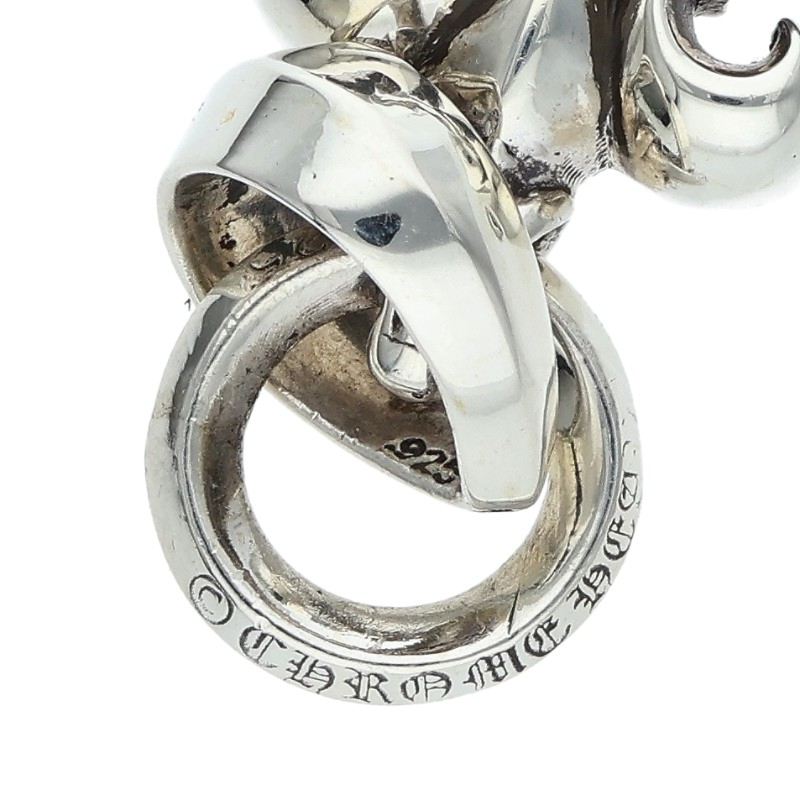 Chrome Hearts BS Fleur w/ Bale Silver Pendant Size ONE SIZE