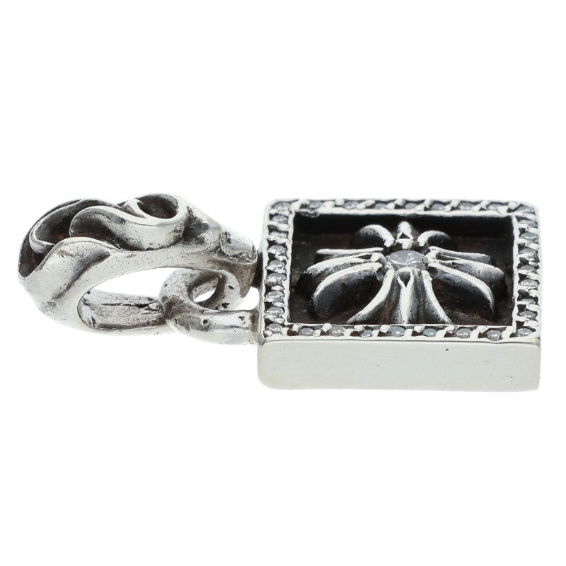 Chrome Hearts Framed CH Plus Diamond Charm Size ONE SIZE