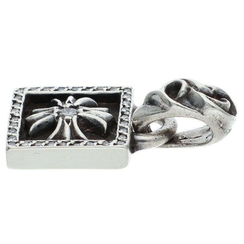 Chrome Hearts Framed CH Plus Diamond Charm Size ONE SIZE