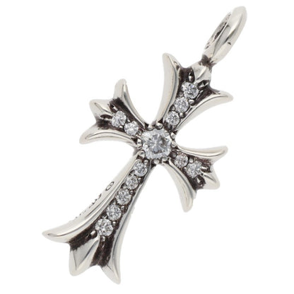 Chrome Hearts 925 Silver Tiny Diamond Pendant
