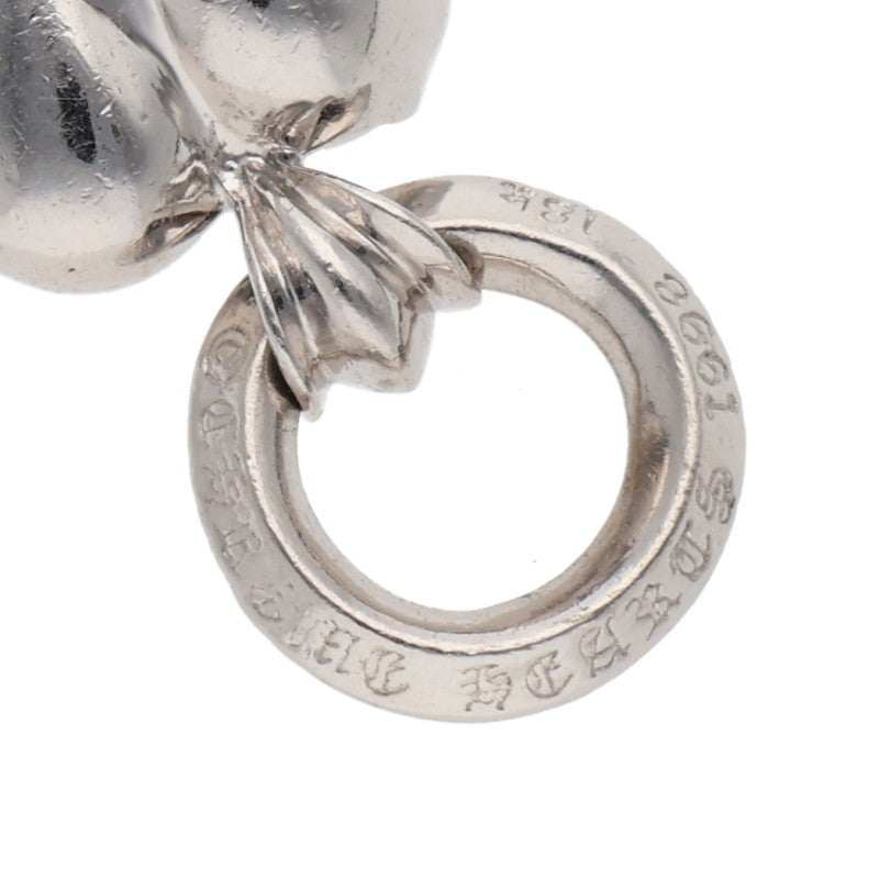 Chrome Hearts 18K Pave Diamond White Gold Heart Charm