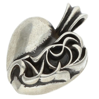 Chrome Hearts St. Barth Heart Silver 925 Necklace Size ONE SIZE