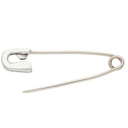 Chrome Hearts Safety Pin S PAVE Pendant Silver Size ONE SIZE